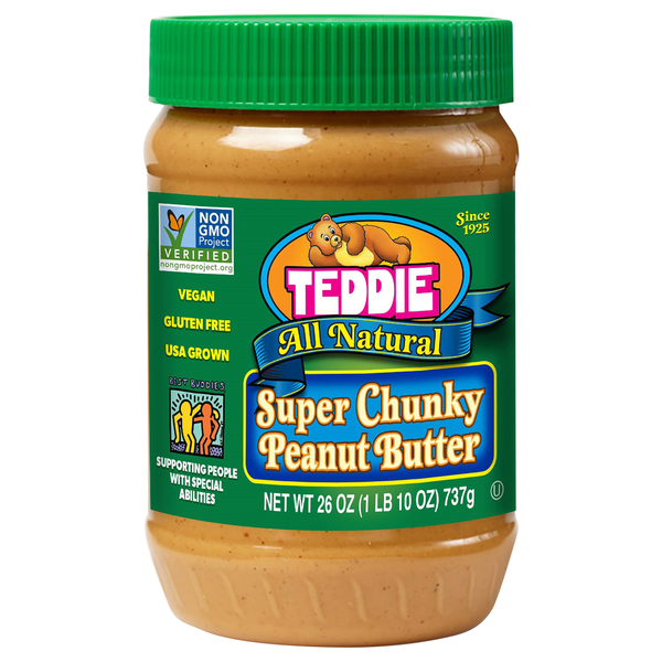 Teddie All Natural Super Chunky Peanut Butter