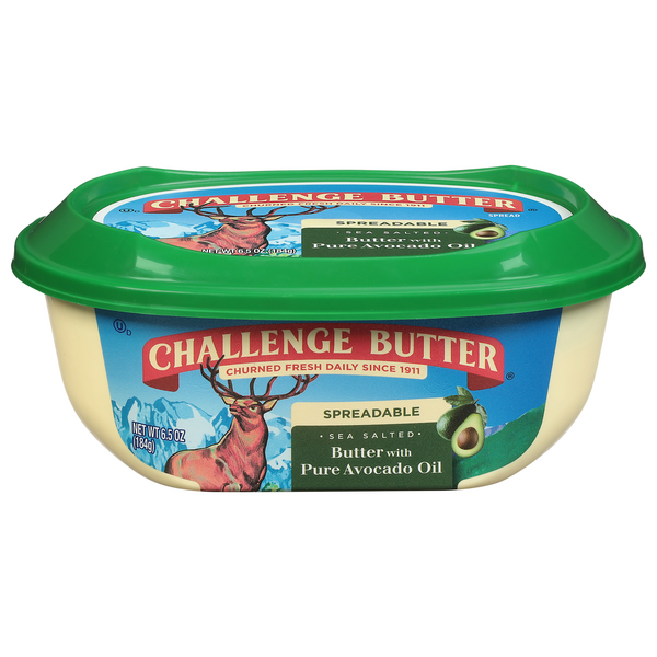 Save on Challenge Butter Sea Salted Spreadable with Pure Avocado Oil