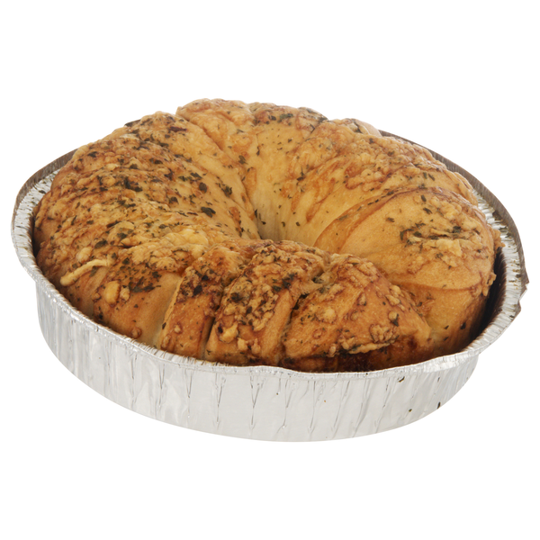Hannaford Bakery Garlic Parmesan Pull Apart Bread Loaf
