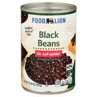 Food Lion No Salt Added Black Beans