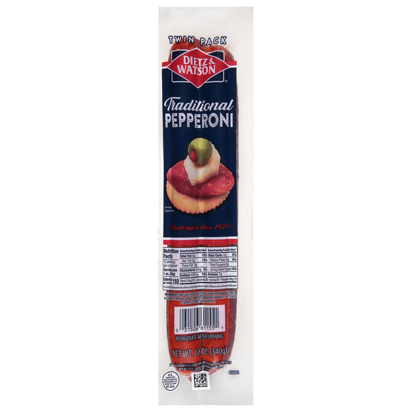 Dietz & Watson Pepperoni Stick Twin Pack