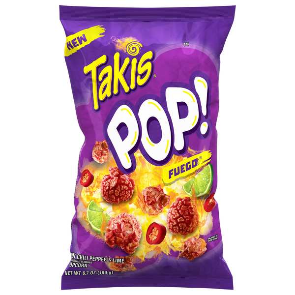 Save on Takis Pop Air Popped Popcorn Hot Chili Pepper & Lime Order