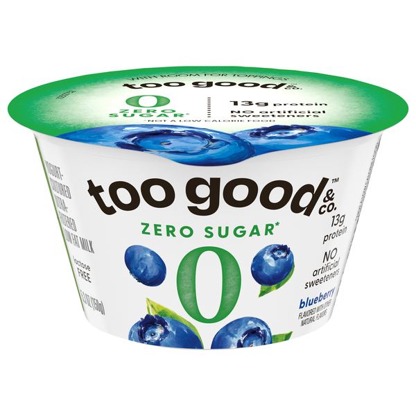 Too Good & Co. Zero Sugar Blueberry Yogurt Cup