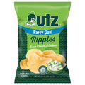 Utz Ripples Sour Cream & Onion Potato Chips Party Size