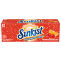 Sunkist Strawberry Orange Soda - 12 pk