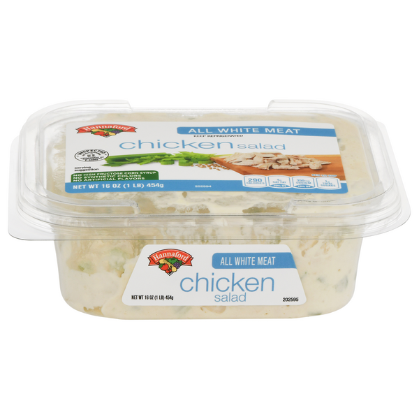 Hannaford Deli All White Meat Chicken Salad