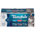 BLUE Tastefuls Natural Pate Variety Pack Adult Wet Cat Food 3 oz/12 ct