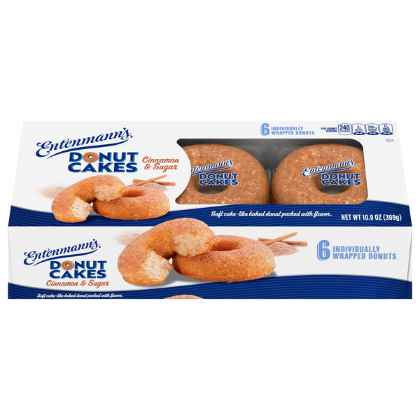 Save on Entenmann's Donut Cakes Cinnamon & Sugar Order Online Delivery