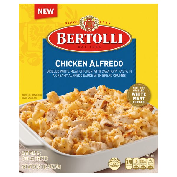 Bertolli Chicken Alfredo Frozen Meal