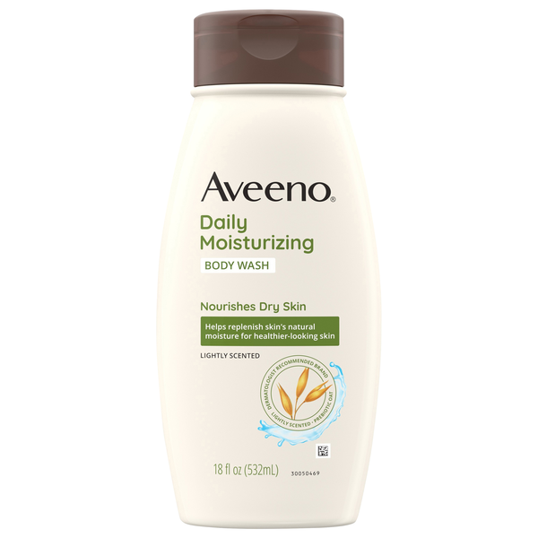 Aveeno Daily Moisturizing Lightly Scented Body Wash For Dry Skin