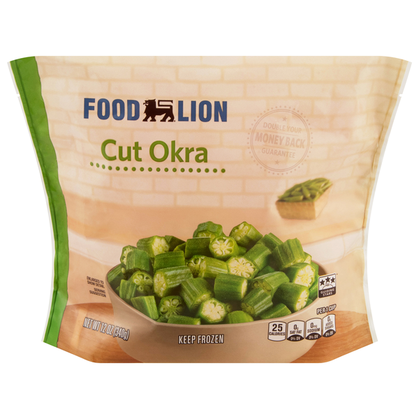 Food Lion Cut Okra Frozen