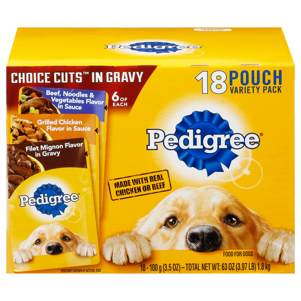 pedigree pouches