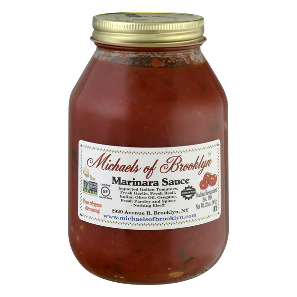 Michaels of Brooklyn Gluten Free Marinara Pasta Sauce