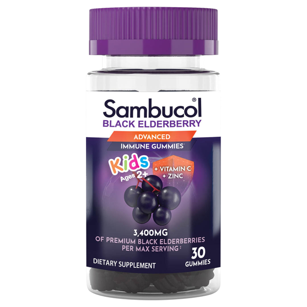 Sambucol Gummies Kids Black Elderberry