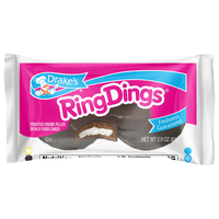 Drake's RingDings Frosted Devil's Food Snack Cakes - 2 ct