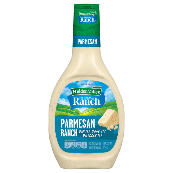Save on Hidden Valley Parmesan Ranch Topping &amp; Salad Dressing 