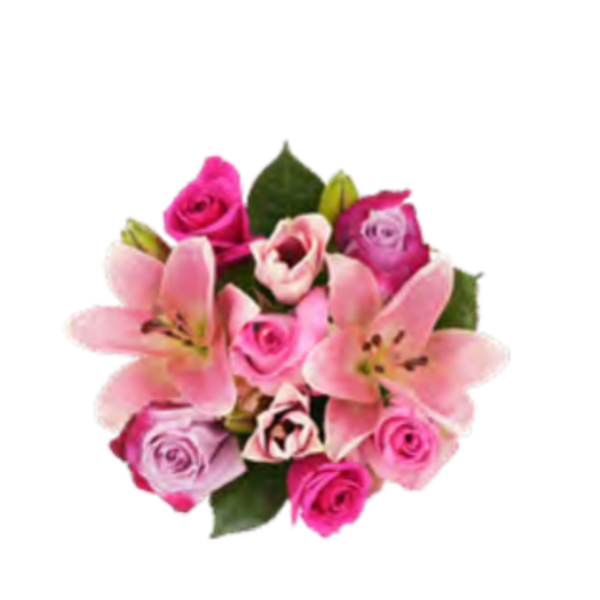 Giant Color Collection Mystic Cottage Lily Rose Bouquet