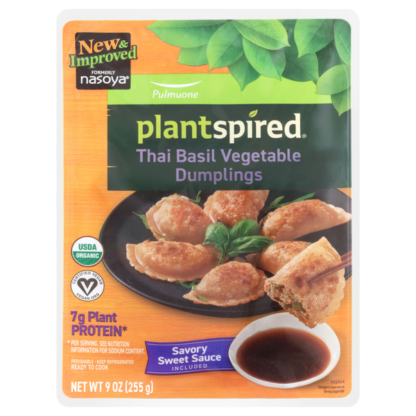 Nasoya Organic Thai Basil Vegetable Dumplings