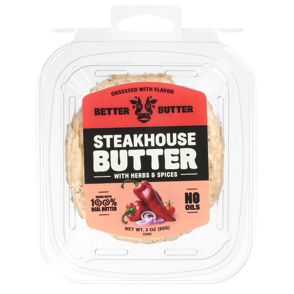 Better Butter Steakhouse Butter with Herbs & Spices