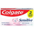 Colgate Sensitive Whitening Fresh Mint Toothpaste - 2 ct