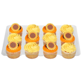 Food Lion Bakery Fall Yellow Cupcakes w/Traditional Vanilla Icing - 12 ct