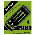 Monster Zero Sugar Energy Drink - 4 pk