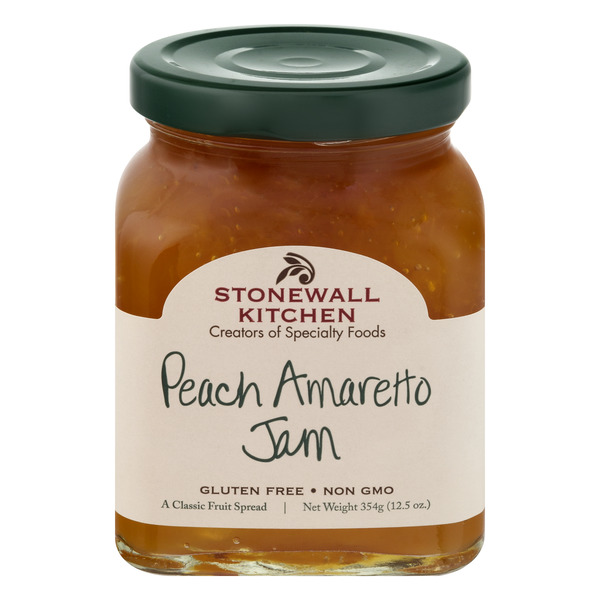 Save on Stonewall Kitchen Jam Peach Amaretto Gluten Free Order Online