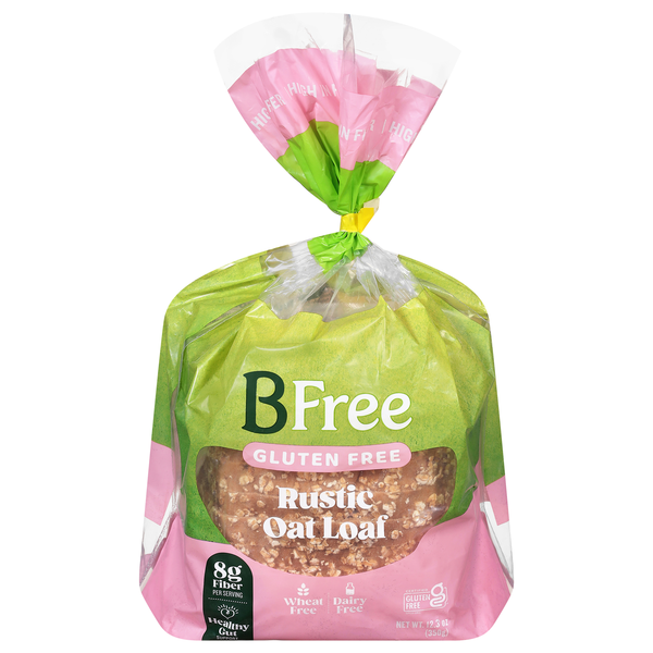 BFree Gluten Free Rustic Oat Loaf Bread Sliced