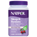 Natrol Melatonin Free Cherry Flavor Sleep & Restore Gummies