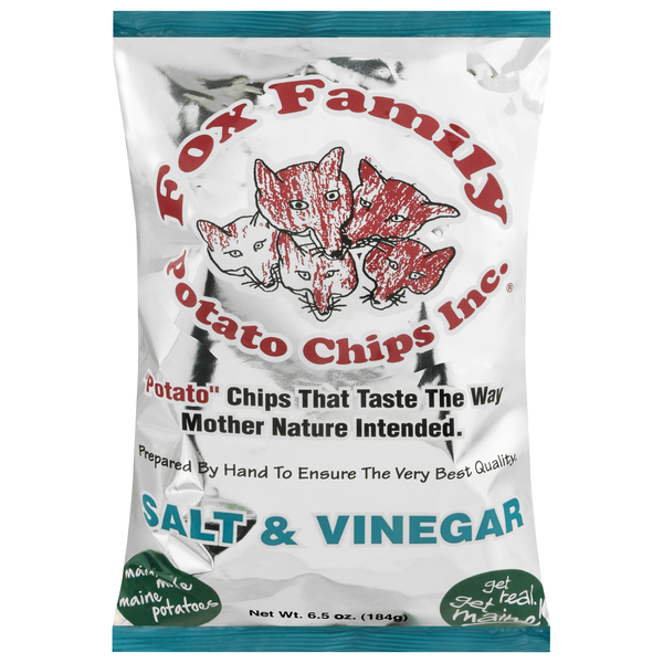 Fox Family Potato Chips Inc. Salt & Vinegar Potato Chips