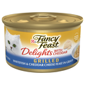 Fancy Feast Delights with Cheddar Grilled Whitefish Wet Cat Food