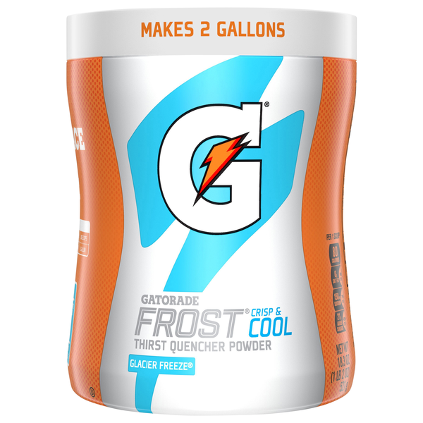 Gatorade Frost Glacier Freeze Thirst Quencher Powder Mix