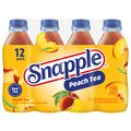 Snapple All Natural Peach Flavored Iced Tea - 12 pk Plastic