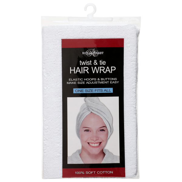Royal Crest Hair Wrap Twist & Tie One Size Fits All