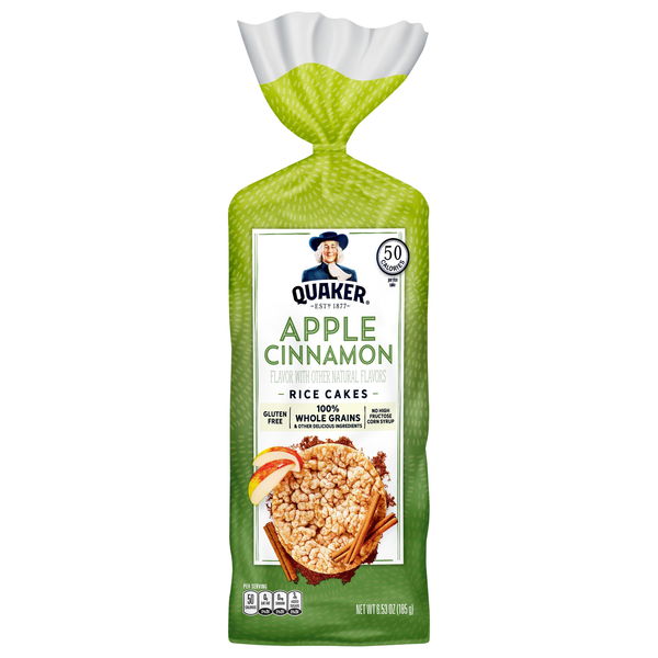 Quaker Gluten Free Apple Cinnamon Rice Cakes