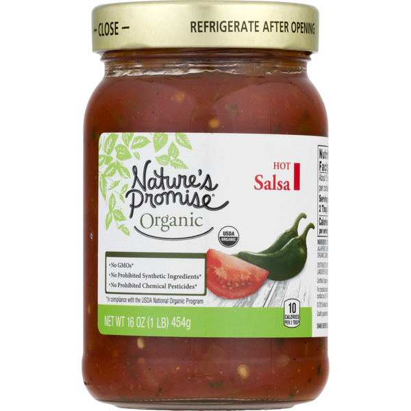 Nature's Promise Organic Hot Salsa