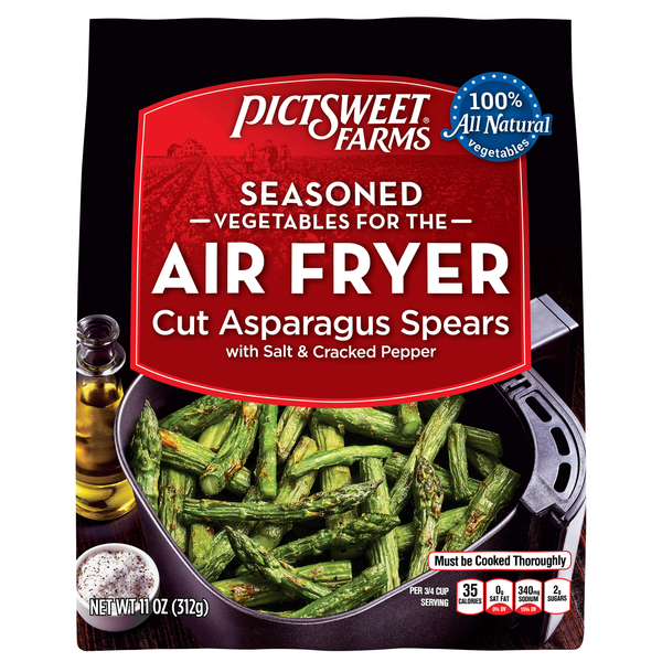 Pictsweet Farms Seasoned Air Fryer Cut Asparagus Spears Frozen