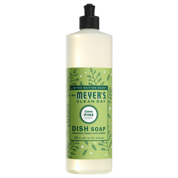 Mrs. Meyer's Clean Day Liquid Dish Soap Iowa Pine