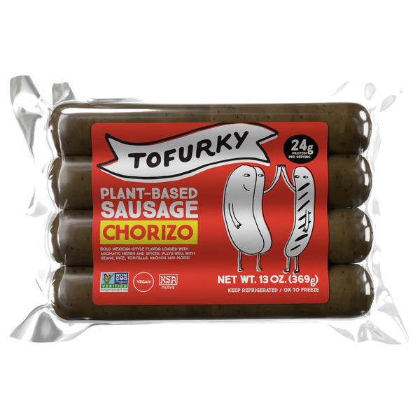Tofurky Plant-Based Chorizo Sausage Refrigerated