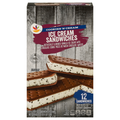 Our Brand Cookies 'N Cream Ice Cream Sandwiches - 12 ct
