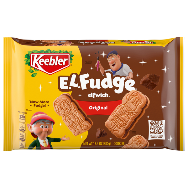 Keebler E.L. Fudge Elfwich Original Cookies
