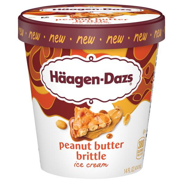 Haagen-Dazs Peanut Butter Brittle Ice Cream