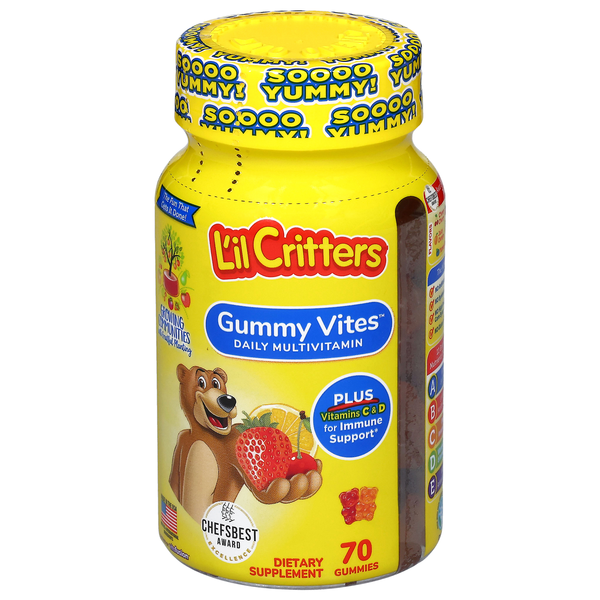 L'il Critters Gummy Vites Multivitamin & Mineral Formula Gummy Bears