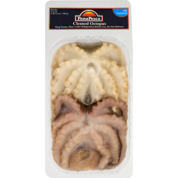 PanaPesca Wild Caught Cleaned Octopus Frozen