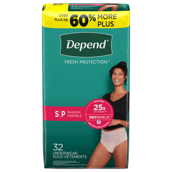 Women's incontinence briefs online