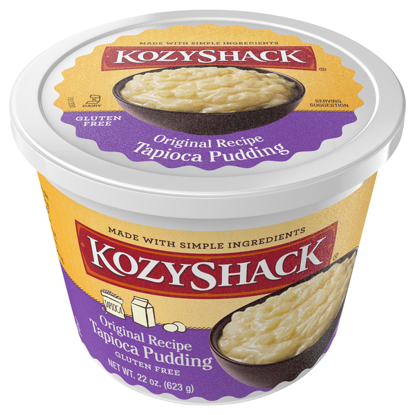 Kozy Shack Gluten Free Original Tapioca Pudding Refrigerated