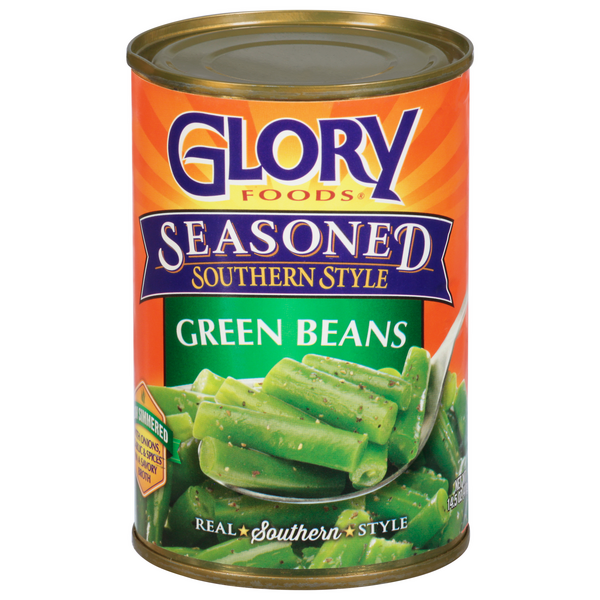 Save on Glory Foods Southern Style Seasoned Green Beans Order Online