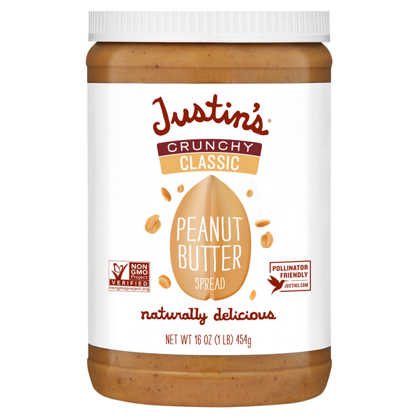 Justin's Crunchy Classic Peanut Butter