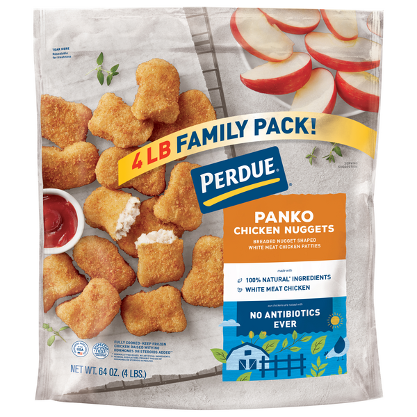Perdue Panko Breaded Chicken Nuggets Family Pack Frozen