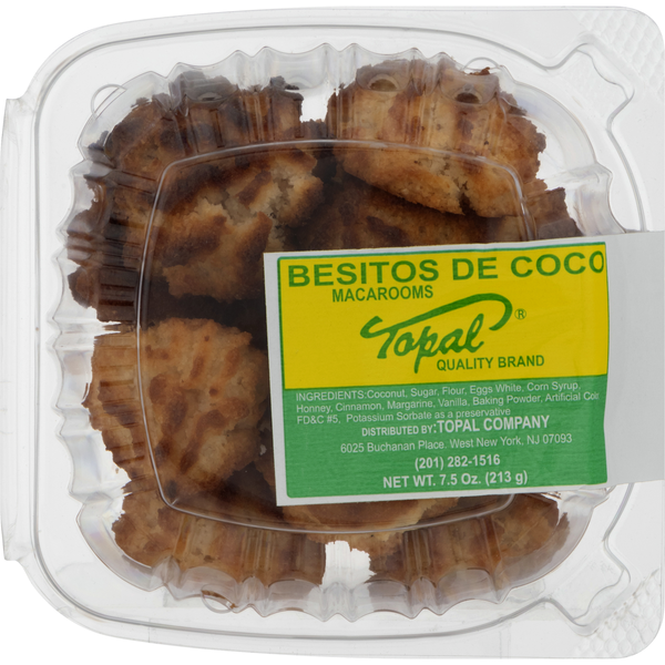 Topal Macaroons Besitos De Coco